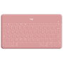 Logitech Keys-To-Go Teclado Compacto Inalámbrico Bluetooth para iPhone/iPad - Rosa